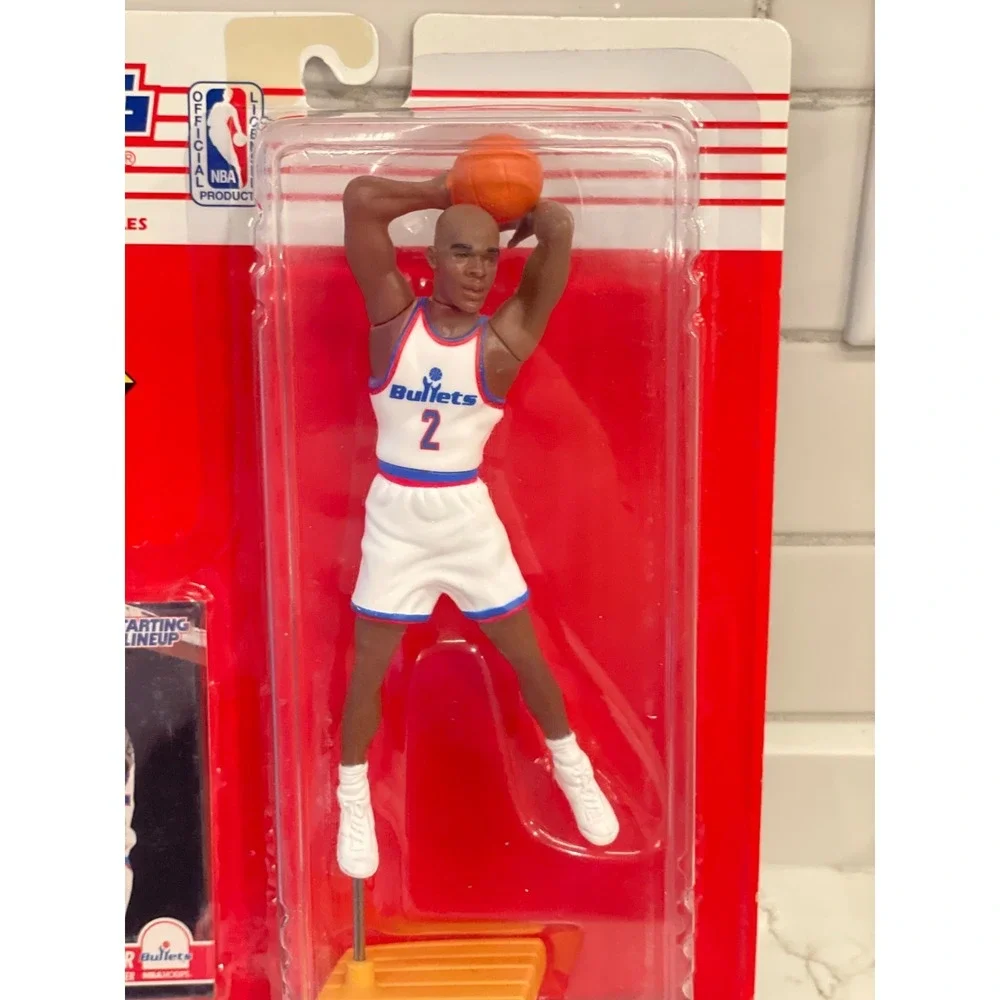 Vtg Chris Webber Starting Lineup Figure Card‎ Washington Bullets NBA 1995 Sealed